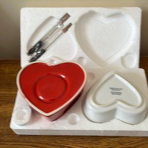 Heart shape Fondue New Lovely Heart Fondue.